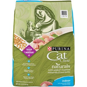 Cat Chow Naturals Indoor with Real Chicken & Turkey Dry Cat Food