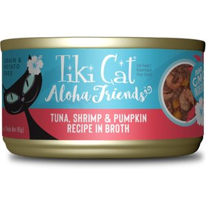 Tiki Cat Aloha Friends Tuna with Shrimp & Pumpkin Grain-Free Wet Cat Food