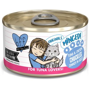 BFF Tuna & Chicken Chuckles Dinner in Gelee Canned Cat Food
