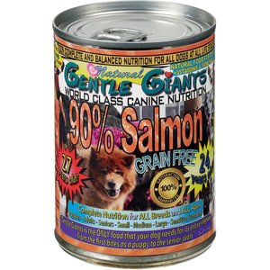 Gentle Giants Natural Non-GMO Dog & Puppy Grain-Free Salmon Wet Dog Food
