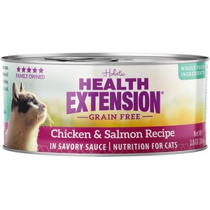 Health Extension Grain-Free Chicken & Salmon Recipe Canned Cat Food