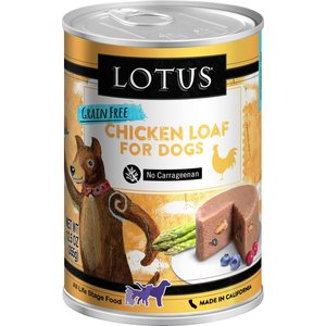 Lotus Chicken Loaf Grain-Free Canned Dog Food