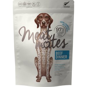 Meat Mates Beef Dinner Grain-Free Freeze-Dried Dog Food