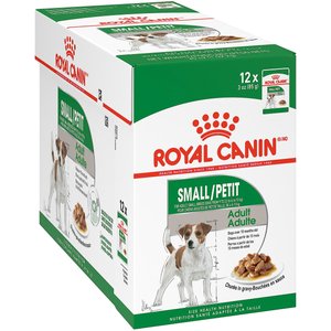 Royal Canin Size Health Nutrition Small Adult Chunks in Gravy Dog Food Pouch