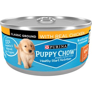 Puppy Chow Classic Ground Chicken Pate Wet Puppy Food