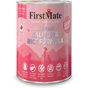 Firstmate Wild Pacific Salmon & Rice Formula Canned Cat Food