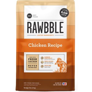 BIXBI RAWBBLE Fresh Chicken Recipe Limited Ingredient Grain-Free Dry Dog Food