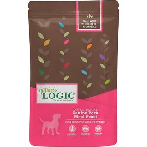 Nature's Logic Canine Pork Meal Feast All Life Stages Dry Dog Food