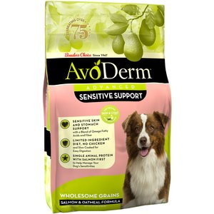 AvoDerm Advanced Sensitive Support Salmon & Oatmeal Formula Dry Dog Food
