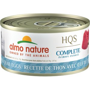 Almo Nature HQS Complete Tuna with Quail Egg Wet Cat Food