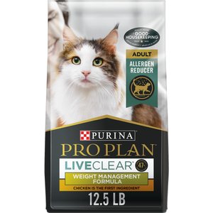 Purina Pro Plan LIVECLEAR Adult Weight Management Formula Dry Cat Food