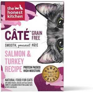 The Honest Kitchen Grain-Free Salmon & Turkey Pate Wet Cat Food