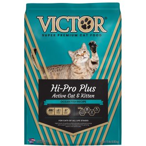 VICTOR Hi-Pro Plus Active Cat & Kitten Ocean Fish Recipe Dry Cat Food