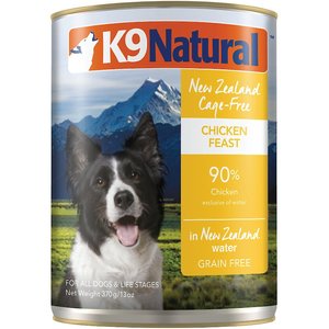 K9 Natural Cage-Free Chicken Feast Grain-Free Canned Dog Food