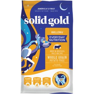 Solid Gold Mmillennia with Natural Beef, Brown Rice & Peas Dry Dog Food