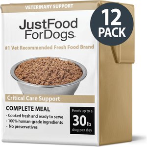 JustFoodForDogs Veterinary Diet PantryFresh Critical Care Support Shelf-Stable Fresh Dog Food