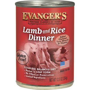 Evanger's Classic Recipes Lamb & Rice Dinner Canned Dog Food