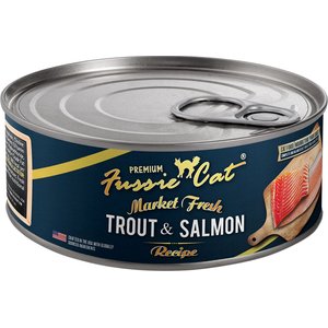 Fussie Cat Market Fresh Trout & Salmon Wet Cat Food