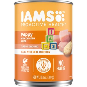 Iams ProActive Health Classic Ground with Chicken & Rice Puppy Wet Dog Food