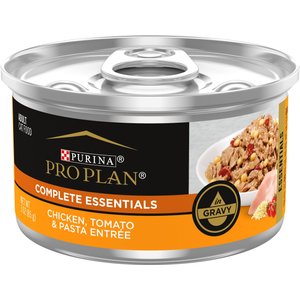 Purina Pro Plan Adult Chicken, Tomato & Pasta Entree in Gravy Canned Cat Food