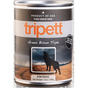 PetKind Tripett Green Bison Tripe Grain-Free Canned Dog Food