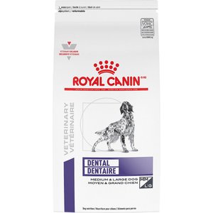 Royal Canin Veterinary Diet Adult Dental Medium & Large Breed Dry Dog Food