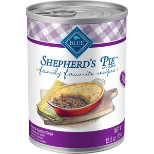 Blue Buffalo Family Favorite Grain-Free Recipes Shepherd's Pie Canned Dog Food