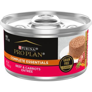 Purina Pro Plan Classic Beef & Carrots Entree Grain-Free Canned Cat Food