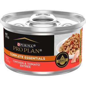 Purina Pro Plan Adult Chicken & Tomato Entree in Gravy Canned Cat Food