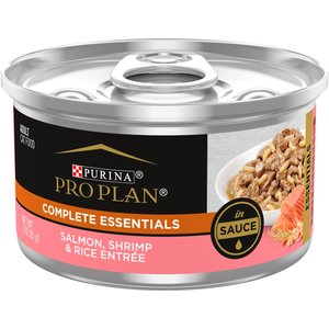 Purina Pro Plan Adult Salmon, Shrimp & Rice Entrée in Sauce Canned Cat Food