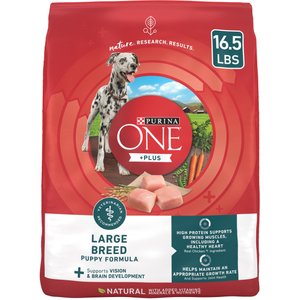 Purina ONE +Plus Natural Large Breed Formula Dry Puppy Food
