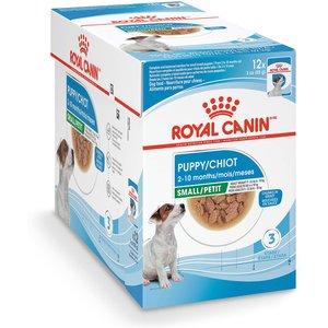 Royal Canin Size Health Nutrition Small Puppy Chunks in Gravy Dog Food Pouch