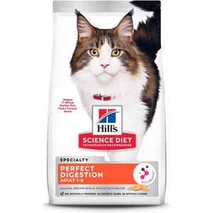 Hill's Science Diet Adult Perfect Digestion Salmon Dry Cat Food