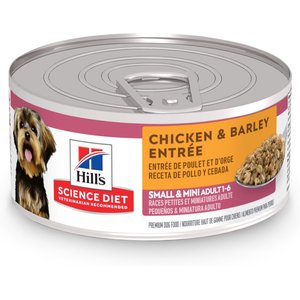 Hill's Science Diet Adult Small & Mini Chicken & Barley Entree Canned Dog Food