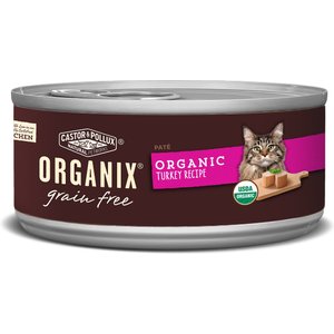 Castor & Pollux Organix Grain-Free Organic Turkey Recipe All Life Stages Canned Cat Food