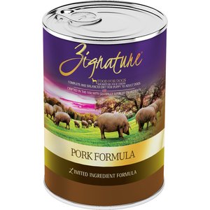 Zignature Pork Limited Ingredient Formula Canned Dog Food