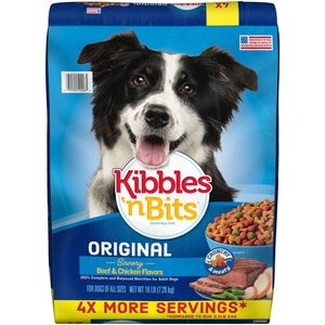Kibbles 'n Bits Original Savory Beef & Chicken Flavors Dry Dog Food