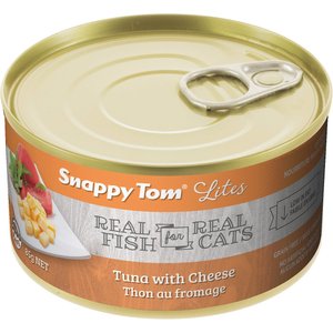 Snappy Tom Lites Tuna with Cheese Canned Cat Food