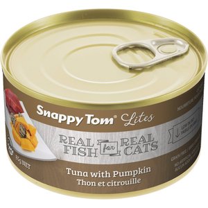 Snappy Tom Lites Tuna with Pumpkin Canned Cat Food