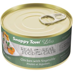 Snappy Tom Lites Chicken with Vegetables Canned Cat Food