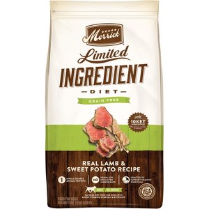 Merrick Limited Ingredient Diet Grain-Free Chicken-Free Real Lamb & Sweet Potato Recipe Dry Dog Food
