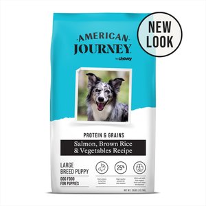 American Journey Protein & Grains�Large Breed Puppy Salmon, Brown Rice & Vegetables Recipe Dry Dog Food