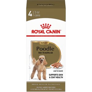 Royal Canin Breed Health Nutrition Poodle Adult Loaf In Sauce Canned Dog Food