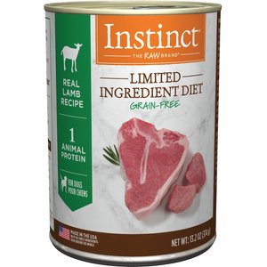 Instinct Limited Ingredient Diet Grain-Free Real Lamb Recipe Wet Canned Dog Food