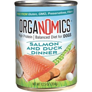 OrgaNOMics Salmon & Duck Dinner Grain-Free Pate Wet Dog Food