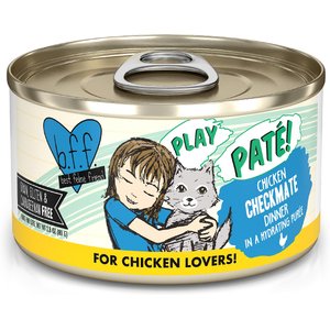 BFF Play Pate Lovers Chicken Checkmate Wet Cat Food