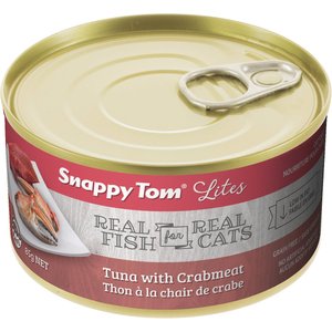 Snappy Tom Lites Tuna with Crabmeat Canned Cat Food