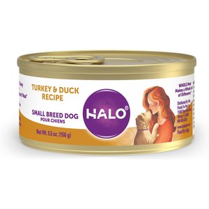 Halo Turkey & Duck Recipe Grain-Free Small Breed Canned Dog Food