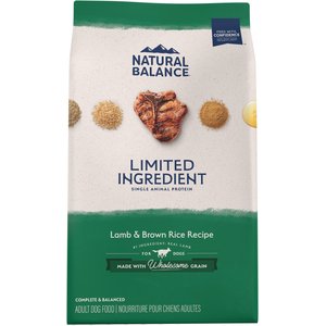 Natural Balance Limited Ingredient Lamb & Brown Rice Recipe Dry Dog Food