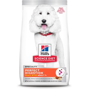 Hill's Science Diet Adult 7+ Perfect Digestion Small Bites Chicken Dry Dog Food